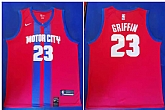 Pistons 23 Blake Griffin Red 2019-20 City Edition Nike Swingman Jersey,baseball caps,new era cap wholesale,wholesale hats